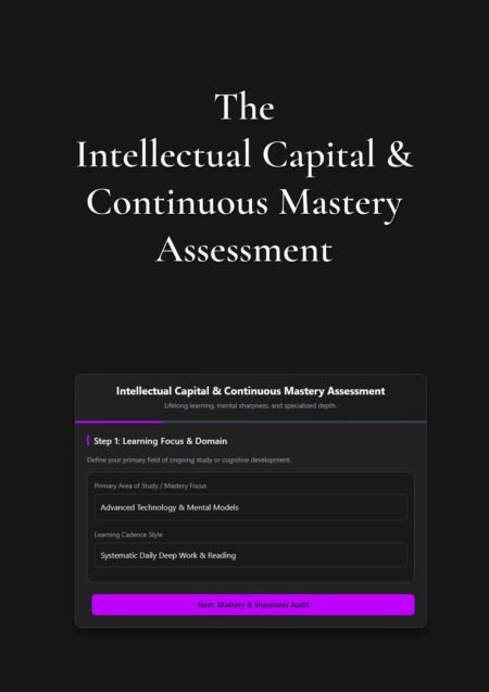 Intellectual Capital & Continuous Mastery Assessment