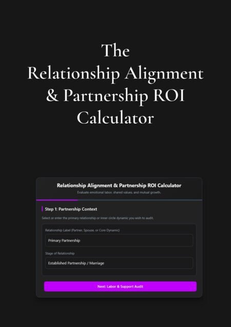 Relationship Alignment & Partnership ROI Calculator