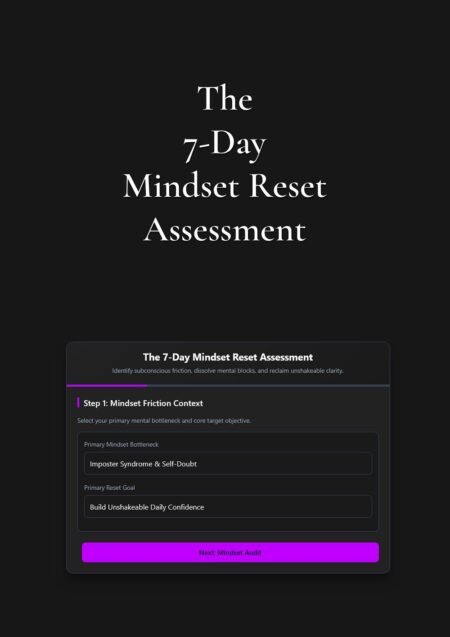 The 7-Day Mindset Reset Assessment