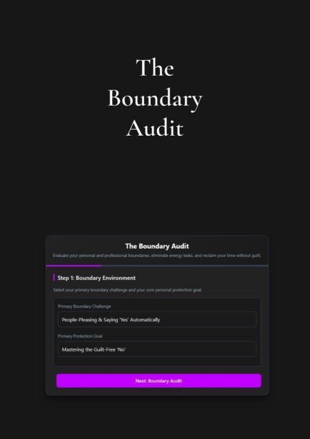 The Boundary Audit