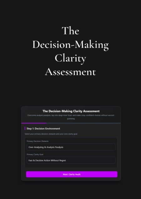 The Decision-Making Clarity Assessment