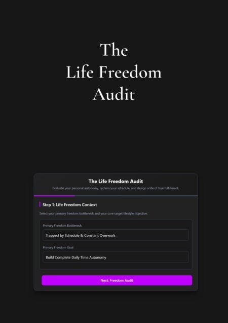 The Life Freedom Audit